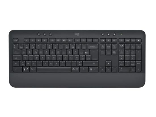 Obrázek Logitech Klávesnice Signature K650, CZ- SK, černá/ šedá