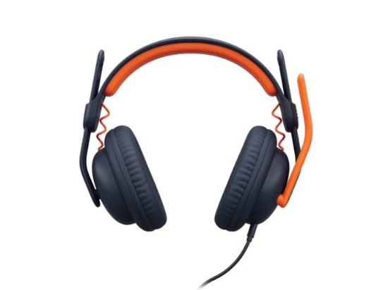 Obrázek Logitech Sluchátka Zone Learn, okolo uši, USB- C, modrá