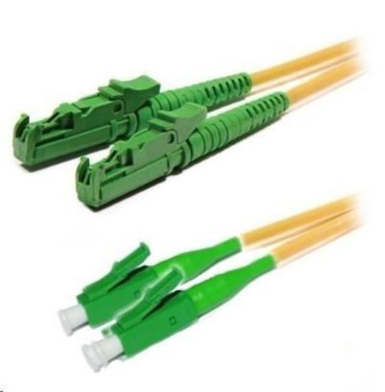 Obrázek Duplexní patch kabel SM 9/ 125, OS2, E2000(APC)- LC(APC), LS0H, 2m