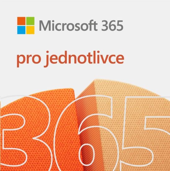 Obrázek Microsoft 365 pro jednotlivce CZ (1rok)