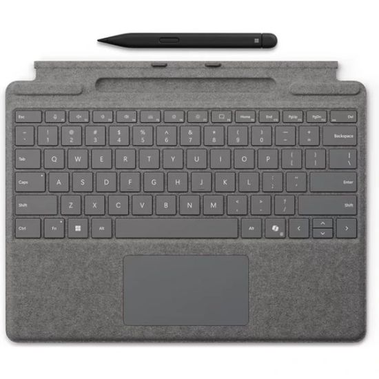 Obrázek MS Surface Pro Keyboard + Pen Storage Con, Pen Storage, CoPilot Button, CZ, Platinum