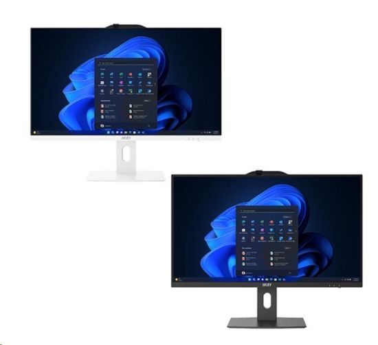 Obrázek MSI PC AiO PRO AP272P 14M- 867XEU, i5- 14400, 27" FHD, Anti- Glare, Non- touch, 16GB, 512GB SSD, N/ A, No OS, Black