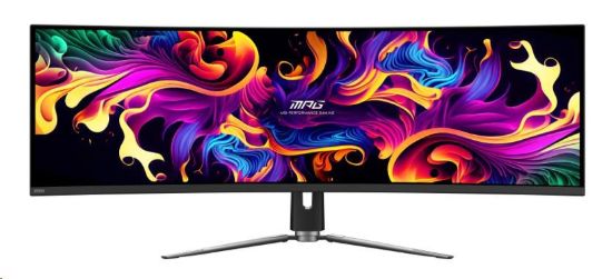 Obrázek MSI LCD MPG 491CQP QD- OLED, 49", 5120x1440, QD- OLED, 0, 03ms, VESA 100x100, Black