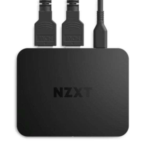 Obrázek NZXT externí záznamová karta Signal HD60, HD při 60fps, 2x HDMI, 1x USB- C, UVC, černá