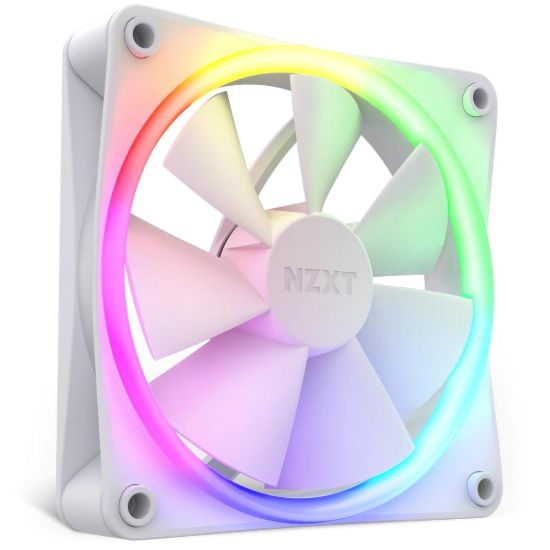 Obrázek NZXT ventilátor F120 RGB, ARGB, PWM, bílá