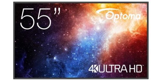 Obrázek Optoma FPD N3551K 55" -  4K UHD / Android 11 / 450 nits / 4GB RAM / 32GB ROM / 2x10W speaker, vyzkousen, neorigo krabice