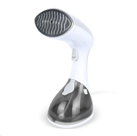 Obrázek Orava ruční napařovač oděvů, 1300 W, odstraňuje zápach, viry, bakterie a roztoče, šedá / bílá