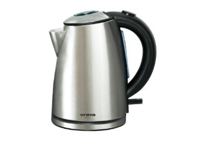 Obrázek Orava VK- 3712 rychlovarná konvice, 1600 W, 1.2 l, automatické vypnutí, stříbrná