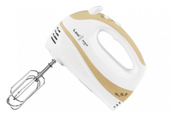 Obrázek Orava SL- 109 ruční šlehač, 300 W, pulzní spínač, 75 dB, 5 rychlostí, krémová / bílá