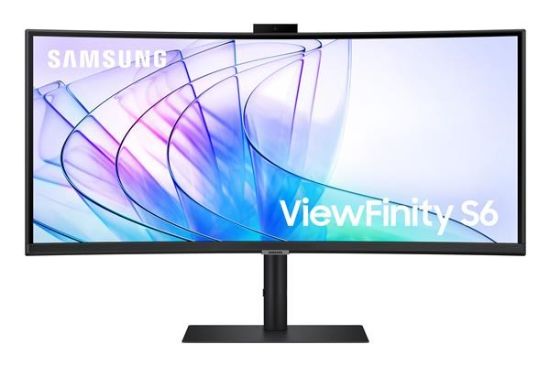 Obrázek SAMSUNG MT LED LCD Monitor 34" Samsung ViewFinity S65VC - prohnutý, VA, 3440x1440, 5ms, 100Hz, HDMI, DisplayPort, USB3