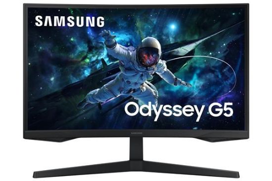 Obrázek SAMSUNG MT LED LCD Gaming Monitor 27" Odyssey LS27CG552EUXEN - prohnutý, VA, 1ms, 2560x1440, 165Hz, HDMI, Display Port