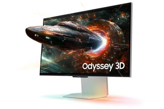 Obrázek SAMSUNG MT LED LCD 27" Odyssey 3D (G90XF) - 3840x2160, 350Hz, IPS, HDR10+ Gaming, Konverze 2D- >3D non- DRM video, 2xkamer