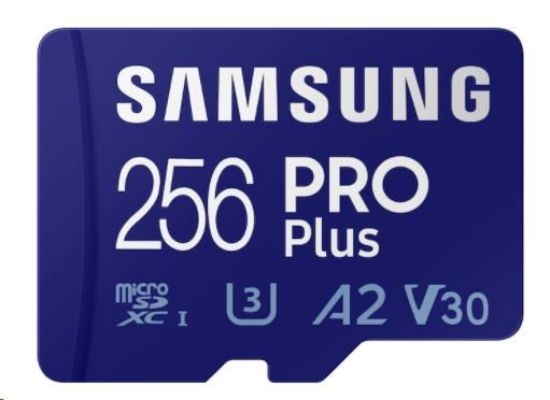 Obrázek Samsung micro SDXC karta 256GB PRO Plus + SD adaptér