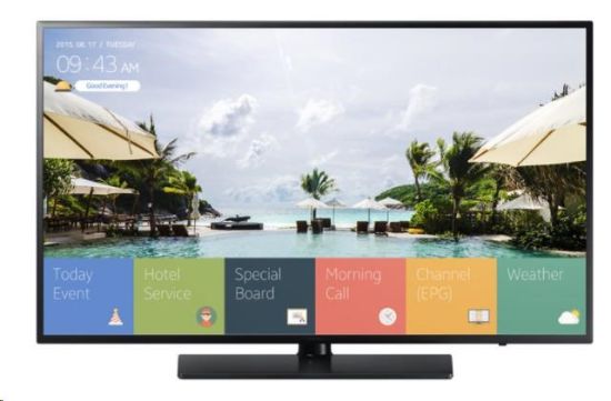 Obrázek SAMSUNG Hospitality TV HG43ET690UXXEN
