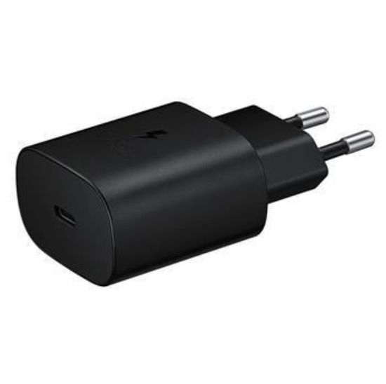 Obrázek Samsung cestovní nabíječka EP- TA800EBE, PD, Fast charging, USB- C, 25 W, černá, (bulk)