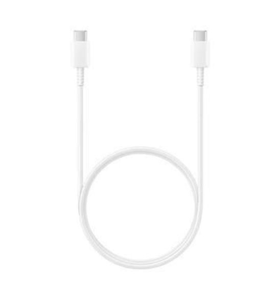 Obrázek Samsung datový kabel EP- DA905BWE, USB- C, 3A, délka 1 m, bílá, (bulk)