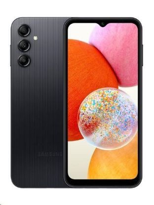 Obrázek BAZAR - Samsung Galaxy A14 (A145), 4/64 GB, LTE, EU, černá - Po opravě (Bez příšlušenství)