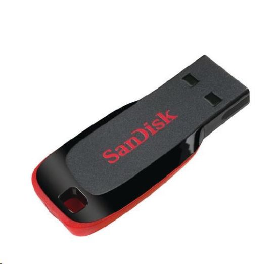 Obrázek SanDisk Flash Disk 64GB Cruzer Blade, USB 2.0, černá