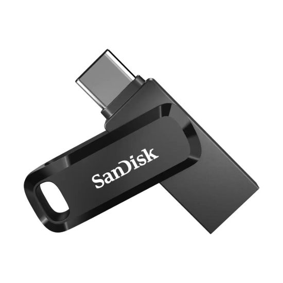 Obrázek SanDisk Flash Disk 64GB Ultra Dual Drive Go, USB- C 3.2, Černá