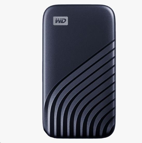 Obrázek SanDisk WD My Passport SSD externí 2TB , USB- C 3.2 , 1050/ 1000MB/ s R/ W PC & Mac , Midnight Blue