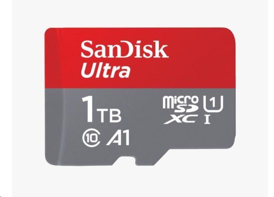 Obrázek SanDisk Micro SDXC karta 1, 5TB Ultra (150 MB/ s, A1 Class 10 UHS- I) + adaptér