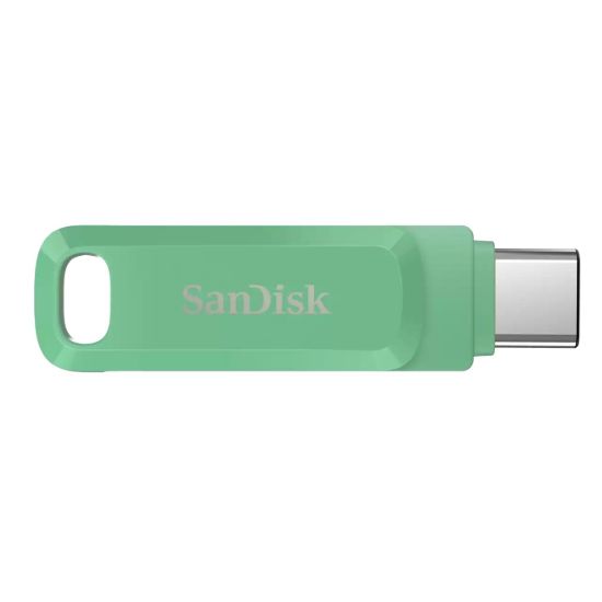 Obrázek SanDisk Flash Disk 64GB Ultra Dual Drive Go, USB- C 3.2, Zelená