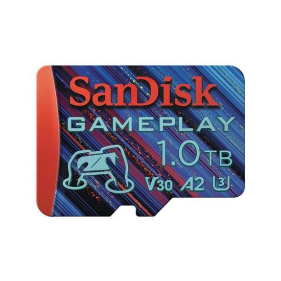 Obrázek SanDisk MicroSDXC karta 1TB GamePlay (R: 190/ W: 130 MB/ s, UHS- I, V30, A2)