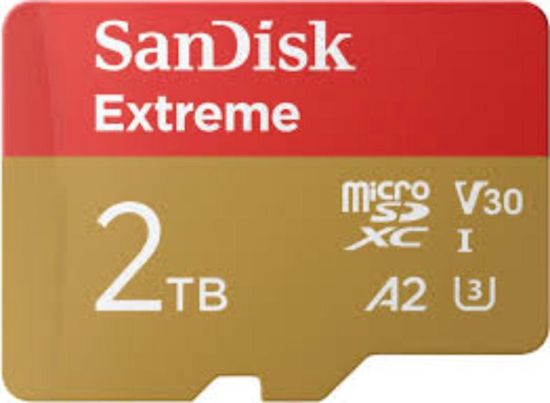 Obrázek SanDisk micro SDXC karta 2TB Extreme (240 MB/ s A2 UHS- I U3 V30) + adaptér