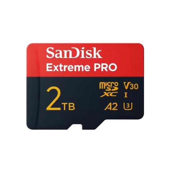 Obrázek SanDisk micro SDXC karta 2TB Extreme PRO (250 MB/ s A2 UHS- I U3 V30) + adaptér