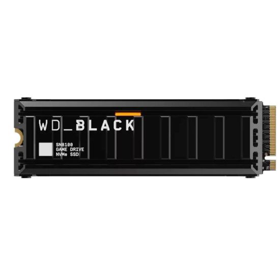 Obrázek WD BLACK SSD NVMe 2TB PCIe SN8100, Gen5, (R: 14900, W: 14000MB/ s), Heatsink