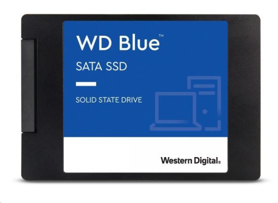 Obrázek WD BLUE SSD 3D NAND WDS100T3B0A 1TB SA510 SATA/ 600, (R: 560, W: 520MB/ s), 2.5"