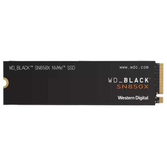 Obrázek BAZAR VADNY - WD BLACK SSD NVMe 4TB PCIe SN850X, Gen4, (R: 7300, W: 6600MB/ s) - Po opravě (Bez příšlušenství)