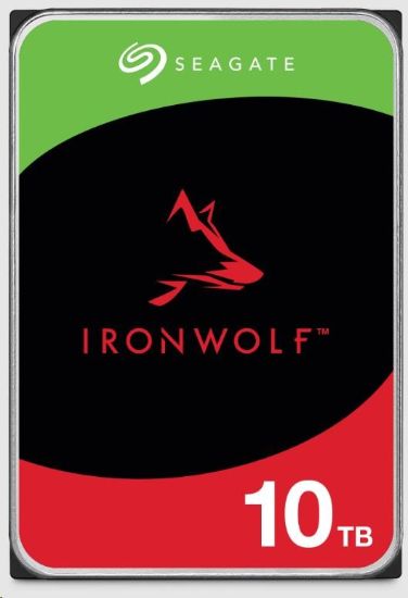 Obrázek SEAGATE HDD 10TB IRONWOLF (NAS), 3.5", SATAIII, 7200 RPM, Cache 256MB