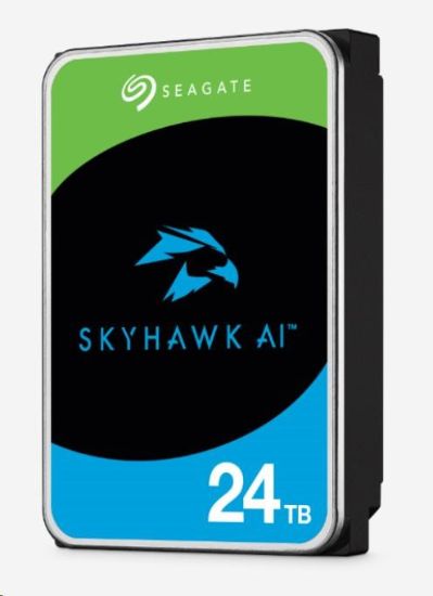 Obrázek SEAGATE HDD 24TB SKYHAWK AI 24TB 6GB/ S SATA