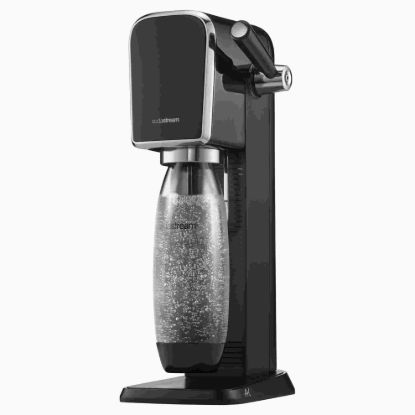 Obrázek SodaStream ART výrobník sody, mechanický, 1l láhev, bombička s CO2, černý