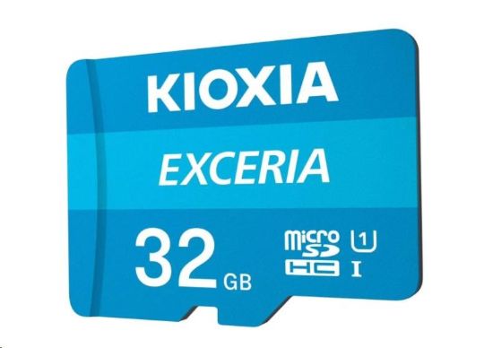 Obrázek KIOXIA Exceria microSD card 32GB M203, UHS- I U1 Class 10