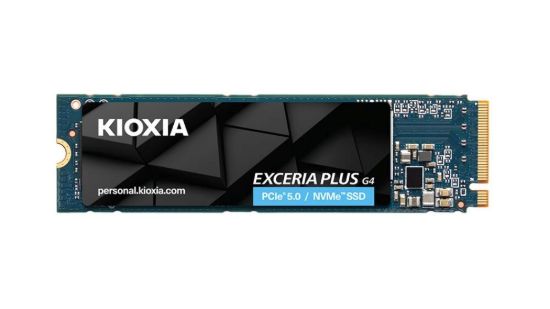 Obrázek KIOXIA SSD 2TB EXCERIA PLUS G4, M.2 2280, PCIe Gen5x4, NVMe 2.0, R: 10000/ W: 8200MB/ s