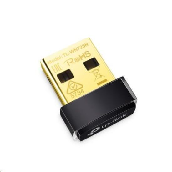 Obrázek TP- Link TL- WN725N USB adapter (N150, 2, 4GHz, USB2.0)