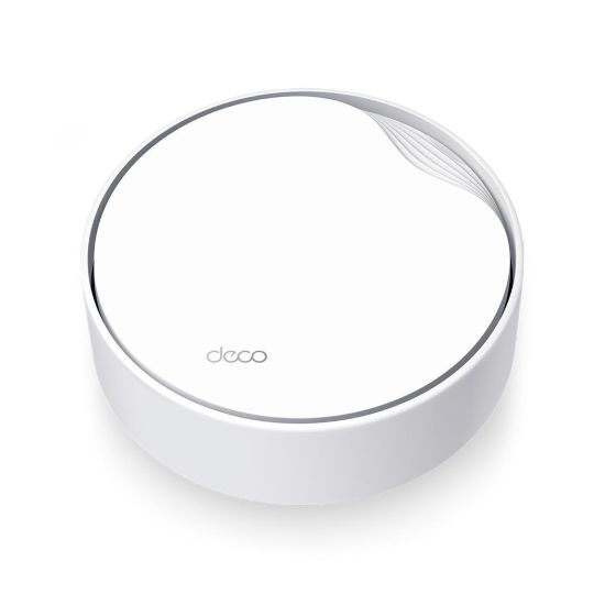 Obrázek TP- Link Deco X50- PoE (1- pack) WiFi6 Mesh (AX3000, 2, 4GHz/ 5GHz, 1x2, 5GbELAN/ WAN, 1xGbELAN/ WAN, 1xPoE)