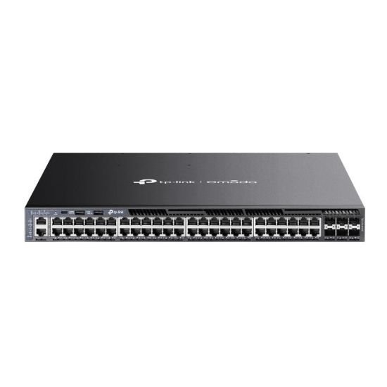 Obrázek TP- Link OMADA switch SG6654XHP (48xGbE, 6xSFP+, 48xPoE+, 1440W, 2xUSB2.0, 2xconsole, RP)