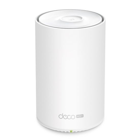 Obrázek TP- Link Deco Deco X10- 4G(1- pack) WiFi6 Mesh (AX1500, 2, 4GHz/ 5GHz, 3xGbELAN/ WAN, 3G, 4G LTE, 1xnanoSIM)