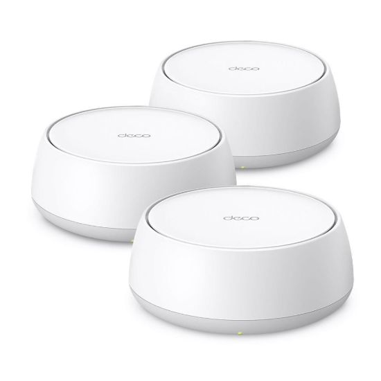 Obrázek TP- Link Deco BE25(3- pack) WiFi7 Mesh (BE3600, 2, 4GHz/ 5GHz, 2x2, 5GbELAN/ WAN)