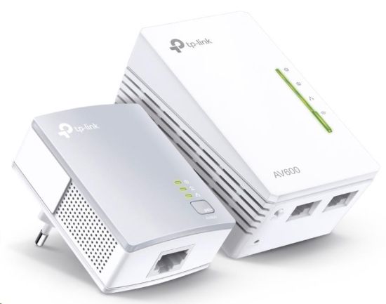 Obrázek TP- Link TL- WPA4220KIT OneMesh WiFi4 powerline set (N300, AV600, 2x100Mb/ s, HomePlug AV2)