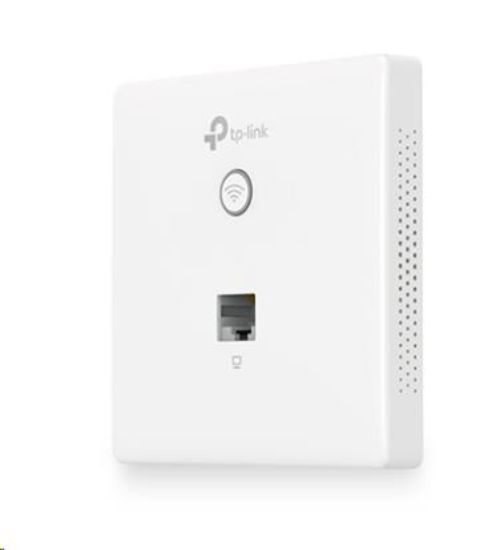 Obrázek TP- Link EAP115- Wall OMADA WiFi4 AP (N300, 2, 4GHz, 2x100Mb/ s LAN, 1xPoE- in)