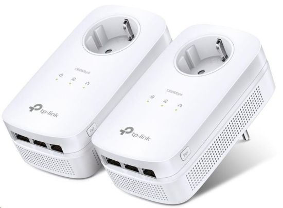 Obrázek TP- Link TL- PA8030PKIT průchozí powerline set (AV1300, 3xGbE, HomePlug AV2)