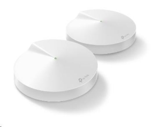 Obrázek TP- Link Deco M9 Plus(2- pack) WiFi5 Mesh (AC2200, 2, 4GHz/ 5GHz, 2xGbELAN/ WAN)