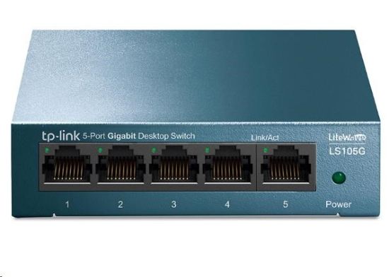 Obrázek TP- Link LiteWave switch LS105G (5xGbE, fanless)