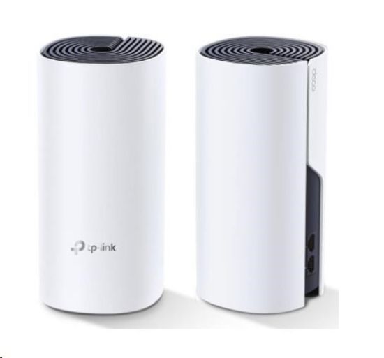 Obrázek TP- Link Deco P9(2- pack) Powerline WiFi5 Mesh (AC1200+AV1000, 2, 4GHz/ 5GHz, 2xGbELAN/ WAN)