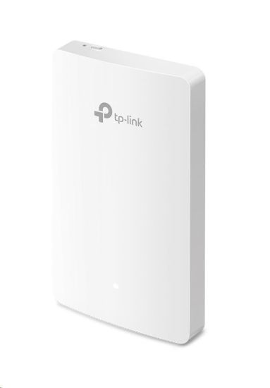 Obrázek TP- Link EAP235- Wall OMADA WiFi5 AP (AC1200, 2, 4GHz/ 5GHz, 4xGbELAN, 1xPoE- in, 1xPoE- out, 13W)