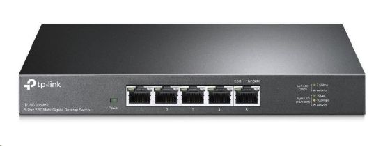 Obrázek TP- Link switch TL- SG105- M2 (5x2, 5GbE, fanless)